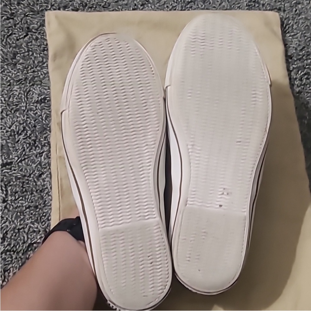 Burberry Check Slip-On Sneakers in Beige/Black - Picture 6 of 6